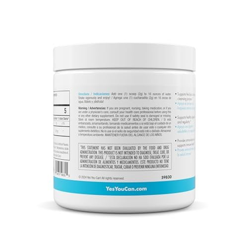 Yes You Can! Aloe Vera Powder Drink Mix - Hydration Booster Infused with Pure Organic Aloe Vera Extract - Delicious Flavors - Made in USA - Antioxidant Rich - Hibiscus Flavor - 40 Servings - görsel 15