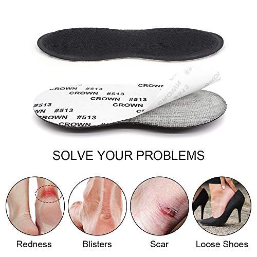 Dr. Foot’s Heel Grips for Men and Women, Self-Adhesive Heel Cushion Inserts Prevent Heel Slipping, Rubbing, Blisters, Foot Pain, and Improve Shoe Fit (Multicolor - 6 Pairs) - görsel 2
