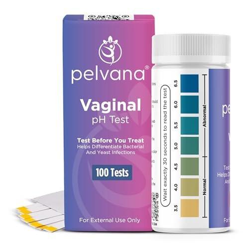 Pelvana Vaginal pH Test Strips for Women – 100 Strips, at-Home BV and Yeast Infection Test Kit, Vaginal pH Tester to Differentiate Between Conditions - görsel 11