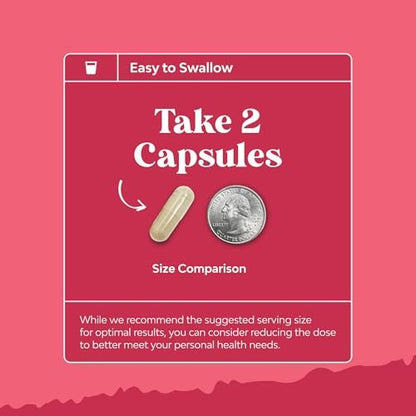 Female Fertility Supplement with Prenatal Multivitamins - Fertility Support with Prenatal Choline Inositol Folate Chasteberry and CoQ10 Fertility Blend for Women to Promote Conception - 60 Count