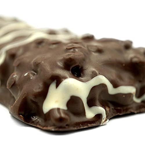 FITCRUNCH Snack Size Protein Bars, Designed by Robert Irvine, 6-Layer Baked Bar, 3g of Sugar, Gluten Free & Soft Cake Core (6 Bars, Mint Chocolate Chip) - görsel 13