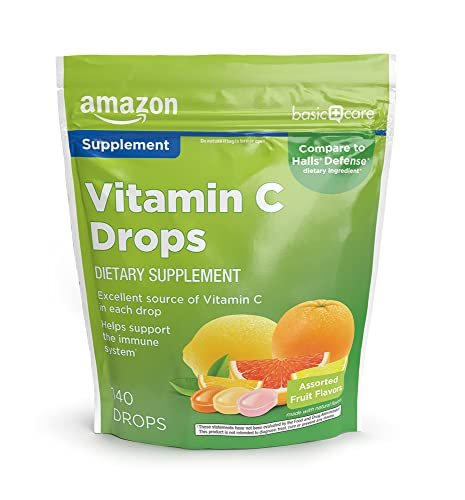 Vitamin C Supplement Drops, Lemon, Orange & Grapefruit, 140 count - görsel 2