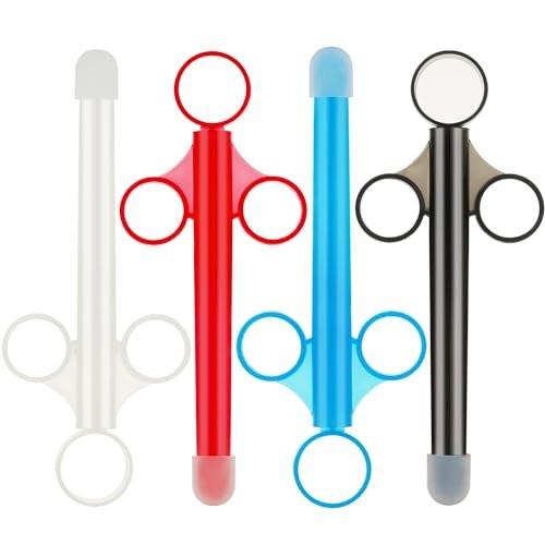 Famolay Lube Applicator for Women Man, 2PCS Injector with 10ml Scale Smooth Rounded Cap, Reusable, Easy to Clean - görsel 11