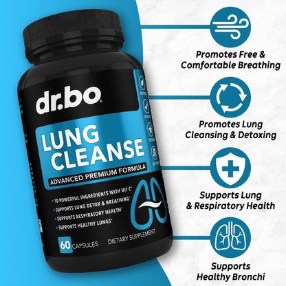 Lung Cleanse Support Supplement - – Mucus Clear Relief: Helps loosen and expel excess mucus, making breathing – Image 17