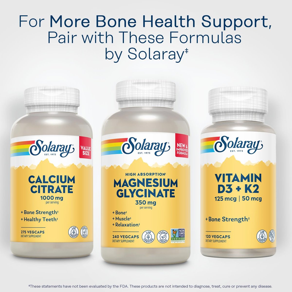 Solaray Magnesium Glycinate, New & Improved – BioPerine for Enhanced Absorption: BioPerine, a patented black – Image 2
