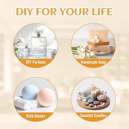 EVOKE OCCU Jasmine Essential Oil for Cleaning, Air Freshening, Relaxing, Add to Spray and Diffuser - 4 Fl Oz - görsel 9
