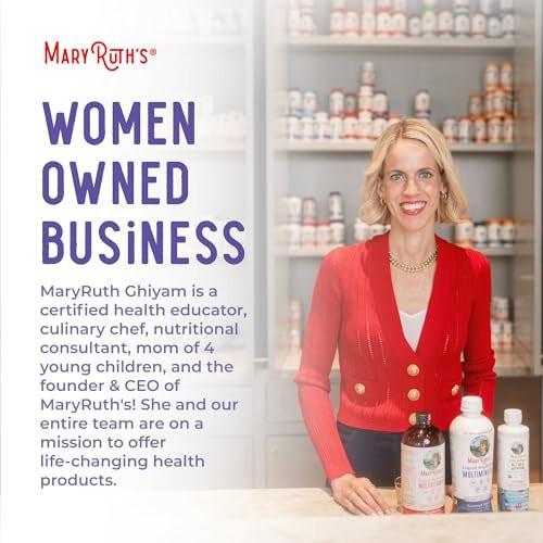 MaryRuth's Iron Supplement for Toddlers | Liquid Iron Supplement for Children Ages 1-3 | Iron Supplement for Iron Deficiency | Ferrochel | Sugar Free | Vegan | Non-GMO | Gluten Free | 2 Fl Oz - görsel 5