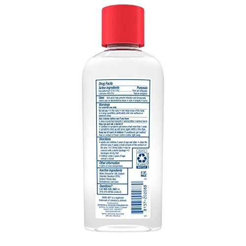 Band-Aid Brand Pain Relieving Antiseptic Cleansing Spray, Pramoxine HCl, 8 fl. Oz - görsel 5
