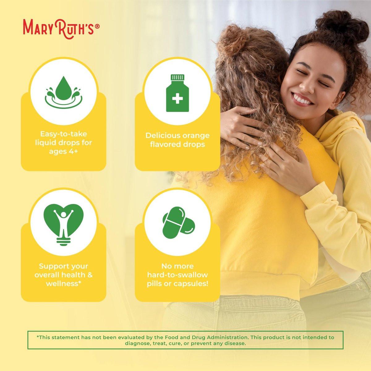 MaryRuth Organics USDA Vitamin E Liquid Drops 2 Month Supply | Bone and Joint Health | Cognitive Health for Adults and Kids | Sugar Free, Vegan, Non-GMO, Gluten Free | 2 Ounces - görsel 11