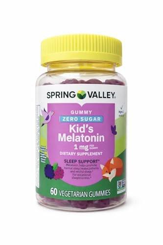 Spring Valley Vegetarian Melatonin Gummies for Kids, Sleep Support, 60 Ct + Your Vitamin Guide - görsel 2