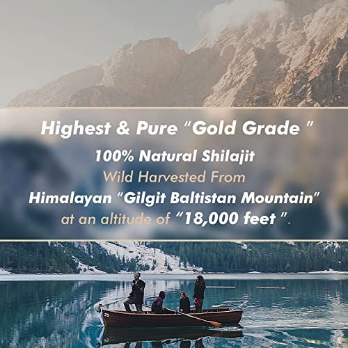 Hima Shilajatu Shilajit Purest Himalayan Organic Shilajit Resin - Gold Grade 100% Purity Shilajit with Fulvic Acid & 85+ Trace Minerals Complex for Energy & Immune Support, 30 Grams (2 Months Supply) - görsel 16