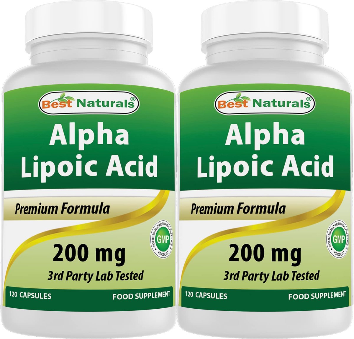 Best Naturals Alpha Lipoic Acid 200 mg - 120 Capsules (Pack of 2) - görsel 2