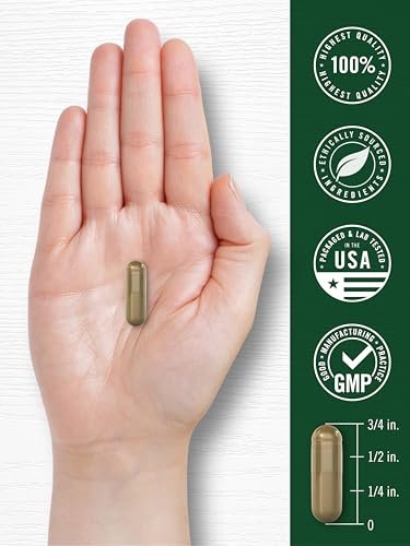 Carlyle Wormwood Capsules | 200 Count | Artemisia Annua Herb | Non-GMO & Gluten Free Supplement - görsel 6