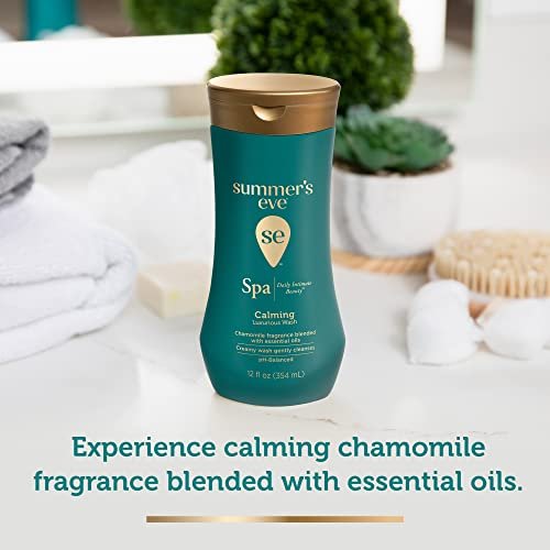 Summer's Eve Spa Calming Daily All-Over Feminine Wash, 12 Fl Oz, pH Balance Feminine Wash Formulated to Remove Odor - görsel 3