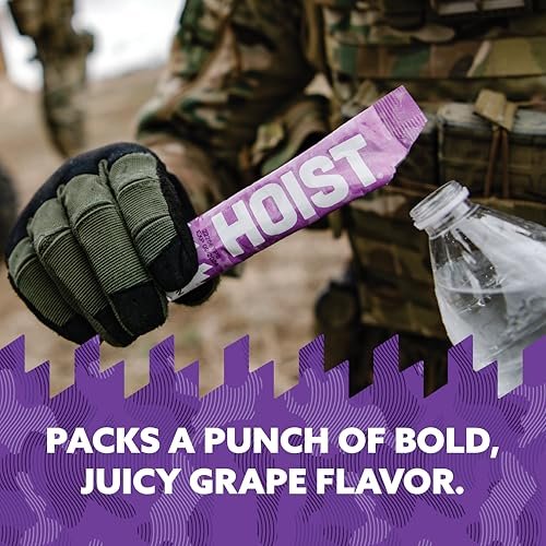 HOIST Electrolyte Drink Mix Powder Sticks – – Lightweight and Compact: At 0.75 pounds for 12 packs, it's easy to – Image 5