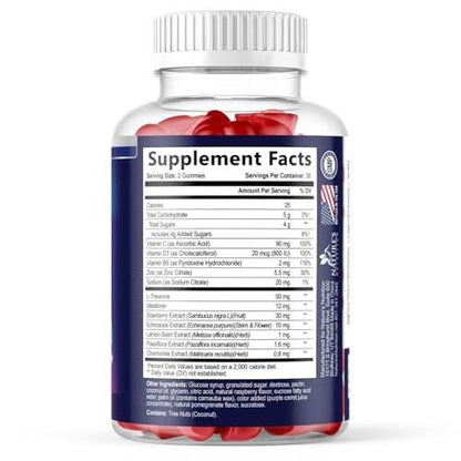 Sleep Gummies with Melatonin 12 mg Per Serving - Extra Strength Sleep Vitamin Gummy, Natural Melatonin Gummy, Occasional Sleep Support Supplement for Adults, Vegan, Gomitas para Dormir - 60 Gummies