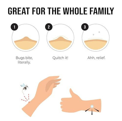 quitch Bug Bite Patches 3x27ct, Natural Itch – Size: 81 Count (Pack of 1) – three boxes of 27 patches each – Image 17