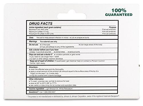 Globe Triple Antibiotic Ointment Single Packets (25 Count) - First Aid for Minor Cuts, Scratches, Burns - Prevents Infection - Active Ingredients Compare to Leading Brand - Travel Size 0.9g Each - görsel 8
