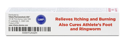 Globe Miconazole Nitrate 2% Cream (2 Pack, 4 oz Each) – Cures Athlete's Foot, Jock Itch, Ringworm