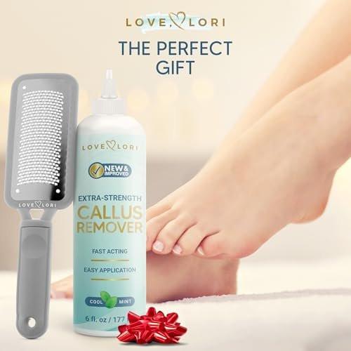 Foot Callus Remover Kit - Foot File & Callus Gel Feet Scrubber Dead Skin Scraper Bundle, 6oz - görsel 11