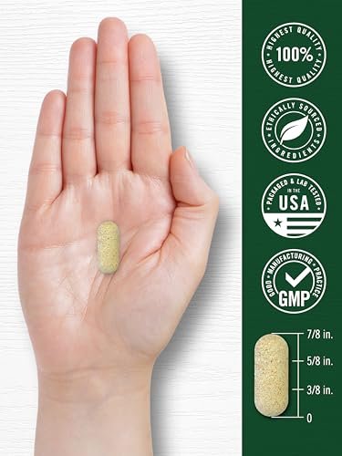 Carlyle Bee Pollen Supplement | 1000mg | 200 – High Potency: With 1000mg of bee pollen per serving, you get a – Image 2