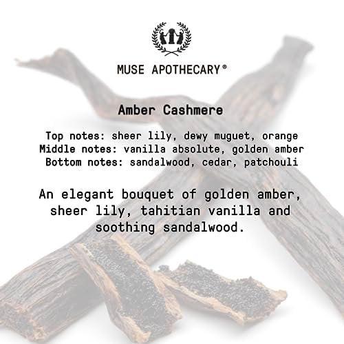 Muse Apothecary Linen Ritual - Aromatic, Soothing, and Relaxing Linen Mist, Laundry and Fabric Spray - Infused with Aromatherapy Essential Oils - 8 oz, Amber Cashmere, 2 Pack - görsel 15