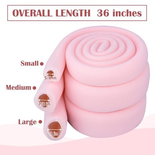 Ultrassist Toe Sleeve with Overlap Small Size 5/8" Inner Diameter 36" Roll, Sponge Toe Protectors for Blisters, Bunions, Corns - görsel 9