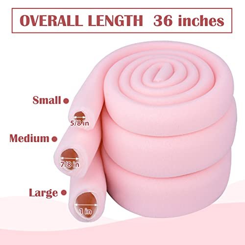 Ultrassist Toe Sleeve with Overlap Medium Size 7/8" Inner Diameter 36" Roll, Sponge Toe Protectors for Blisters, Bunions, Corns - görsel 4