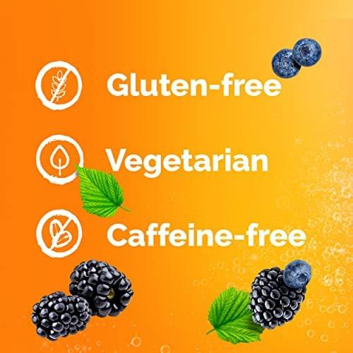 Emergen-C Vitamin C Ashwagandha Drink Mix, Dietary Supplement for Immune Support, Berry Blend - 18 Count - görsel 9