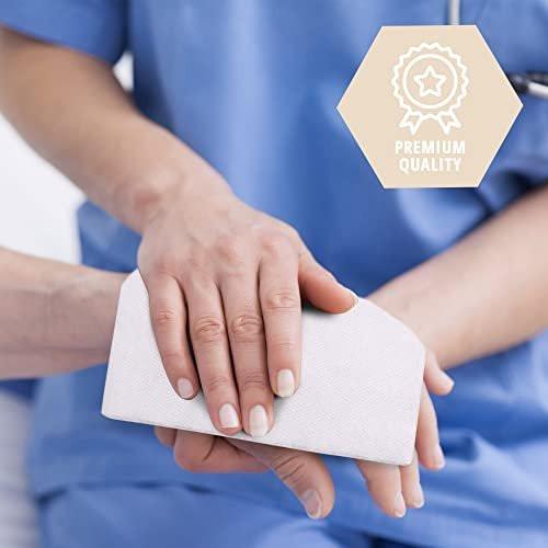 MED PRIDE Ultra Soft Disposable Medical Paper Towels, Dry Cloths for Your Body, Disposable Hospital Wash Cloths, Unscented, 12.5''X11'', 90 Pack - görsel 2