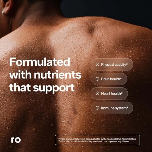 Ro Daily Multivitamin for Men | Supports Physical Activity, Brain + Heart Health, and Immune System with 23 Key Nutrients Including Calcium, Magnesium, and Zinc | 30-Day Supply (60 Tablets) - görsel 12