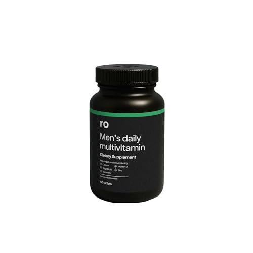 Ro Daily Multivitamin for Men | Supports Physical Activity, Brain + Heart Health, and Immune System with 23 Key Nutrients Including Calcium, Magnesium, and Zinc | 30-Day Supply (60 Tablets) - görsel 2