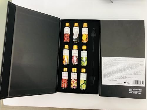 PHATOIL 9Pcs Fruity Fragrance Oil Gift Set, 10ml/0.33fl.oz Fragrance Oils for Soap, DIY Candle, Bath Bombs Making, Fruit Scented Oils for Diffusers for Home - görsel 16