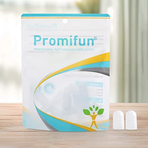 Promifun Gel Pinky Toe Caps, 16 Pack Toe Protectors for Women, Silicone Toe Covers Sleeves for Men, Blisters, Corns, Friction Pain Relief (Breathable, Pinky) - görsel 4