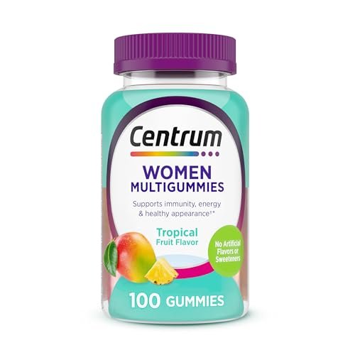 Centrum Women’s Multivitamin Gummies, Immune, Energy, Healthy Appearance Support, 100 Count, 50 Day Supply - görsel 2