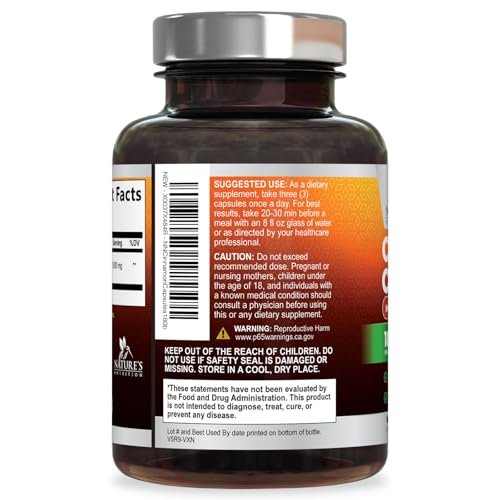 Organic Ceylon Cinnamon Capsules - Extra Strength Certified Organic Ceylon Cinnamon 1800mg Per Serving Supplement Pill - Energy & Heart Support Antioxidant for Women & Men, Bottled USA - 180 Capsules - görsel 14