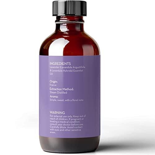 Pure Body Naturals French Lavender Essential Oil Blend, 4 fl oz - for Aromatherapy, Soap Making, and DIY Skin and Hair Products - görsel 8