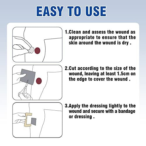 Ceeport Ag Silver Calcium Alginate Wound – Silver Antimicrobial Action: Silver ions actively reduce microbial load – Image 1