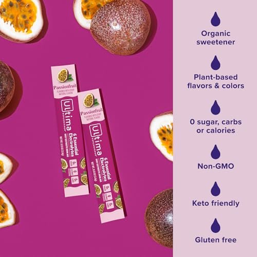 Ultima Replenisher Daily Electrolyte Powder – Delicious Passionfruit Flavor: A tropical, tangy taste that makes – Image 6