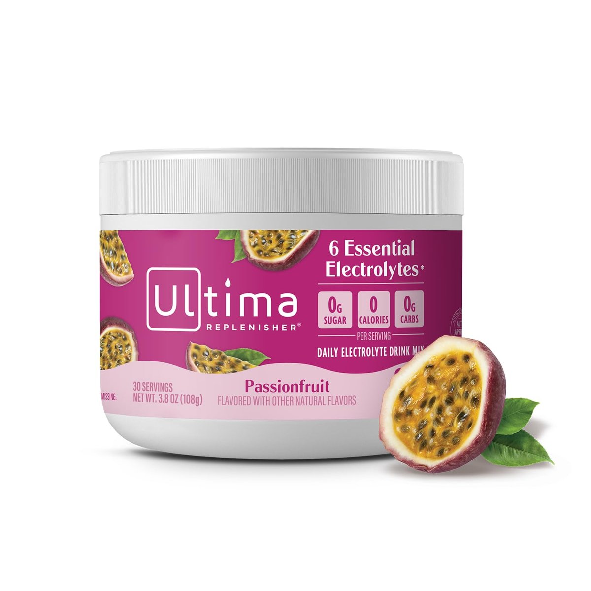 Ultima Replenisher Daily Electrolyte Powder – 6 Essential Electrolytes & Minerals: Includes magnesium, calcium, – Image 1