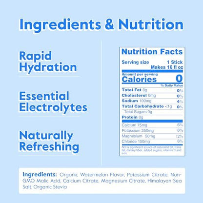 Nectar Hydration Packets - Electrolytes – Zero Sugar & Zero Calories: Unlike traditional sports drinks that are – Image 1
