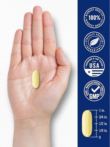 Carlyle Fish Oil 3000mg | 900mg Omega 3 | 90 Softgels | Lemon Flavor | Non-GMO and Gluten Free Supplement - görsel 14