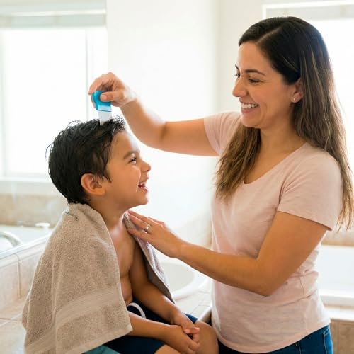Herklin Lice Treatment Shampoo, Maximum Strength, Easy to Apply, 2 Fl Oz, Bottle - görsel 4