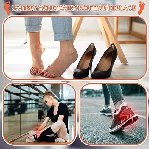 Boao 60 Pcs Callus Pads 1/4" Thick U Shaped Metatarsal Corn Pads Felt Callus Cushions Adhesive Corn Protectors for Men Women Feet Toes Pain Relief Blister Prevention - görsel 5