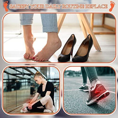 Boao 60 Pcs Callus Pads 1/4" Thick U Shaped Metatarsal Corn Pads Felt Callus Cushions Adhesive Corn Protectors for Men Women Feet Toes Pain Relief Blister Prevention
