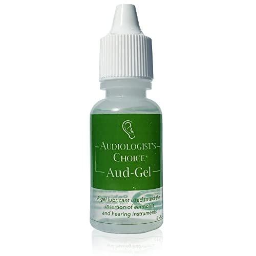 Audiologist's Choice AUD-Gel Earmold and Hearing Aid Lubricant 0.5oz Bottle - Lubricant Gel for Ear Plugs, Hearing Aids, Earmolds, and Other Earpieces - görsel 2