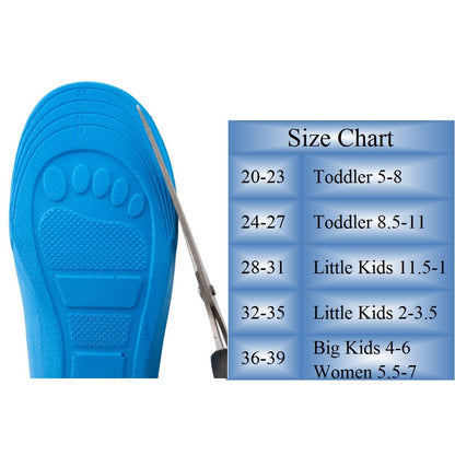 Childrens Comfort Insoles Kids Inserts for Arch Support and Comfort (36-39 | Big Kids 4-6.5)