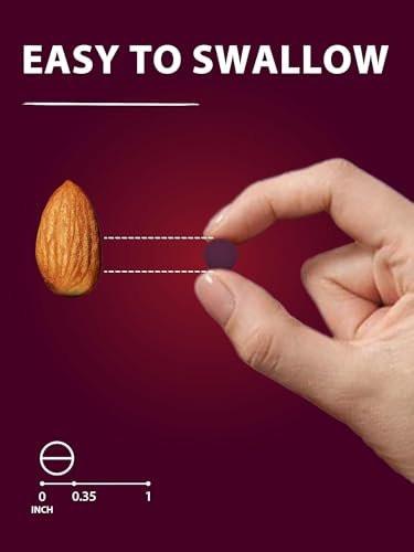 Iron Supplement for Women Men, High Potency Iron 65mg with Vitamin C 250mg, Stomach Friendly Iron Pills for Red Blood Cell & Immune Support, Vegan, Non-GMO & Gluten Free, 60 Tablets - görsel 8