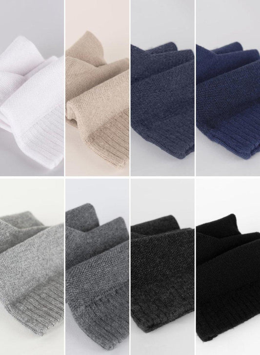 Hugh Ugoli Men's Cotton Diabetic Ankle Socks, Wide, Thin, Loose Fit and Stretchy, Seamless Toe & Non Binding Top, 4 Pairs, Black, Shoe Size: 8-11
