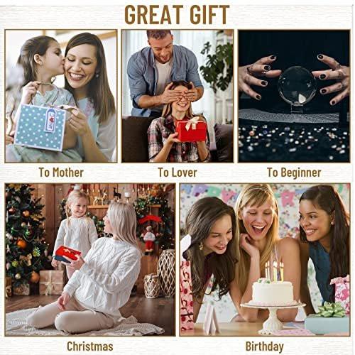 17Pcs Healing Crystals Stones Sets, Hexagonal Bullet Shaped Reiki Meditation Gemstone Chakra Stones Tiger Eye Obsidian Quartz Crystals Gemstone Wand Set Pendants with Storage Box - görsel 9